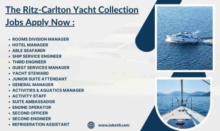 The Ritz-Carlton Yacht Collection Jobs