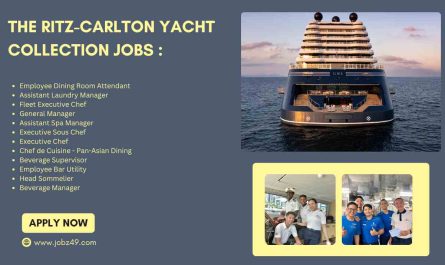 The Ritz-Carlton Yacht Collection Jobs
