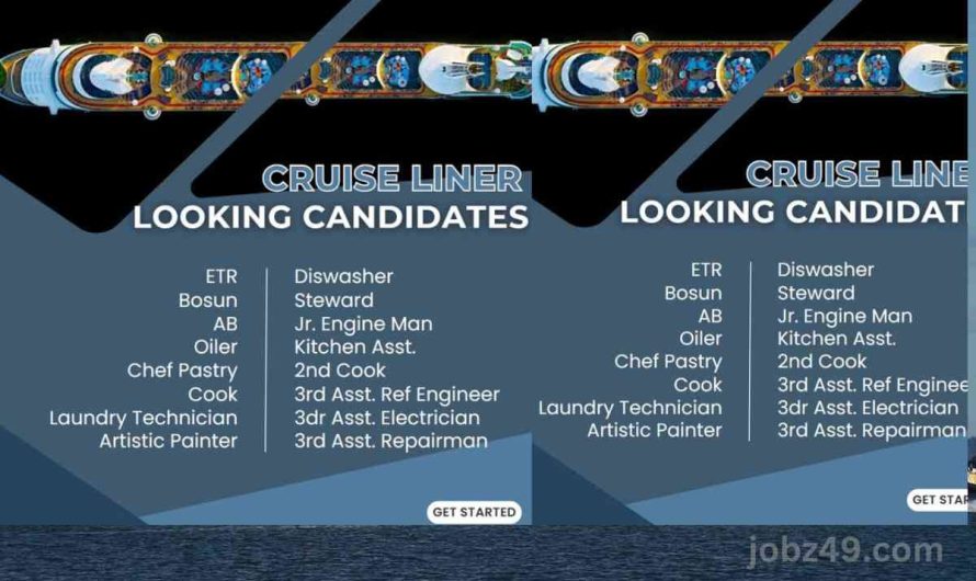 Looking Candidates Onboard Cruise Liner