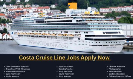 Costa Cruise Line Jobs Apply Now