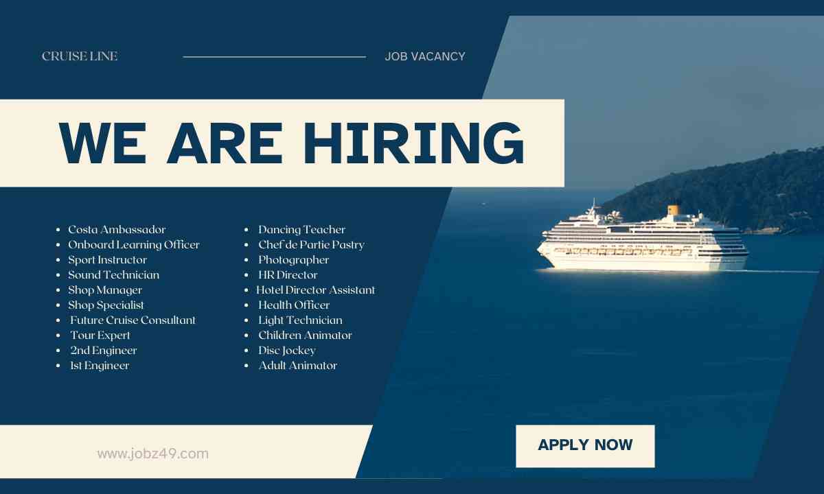 Costa Cruise Line Jobs