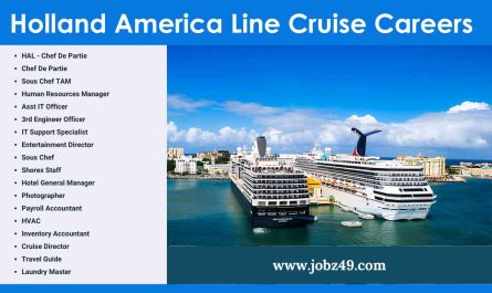 Holland America Line Jobs Apply Now