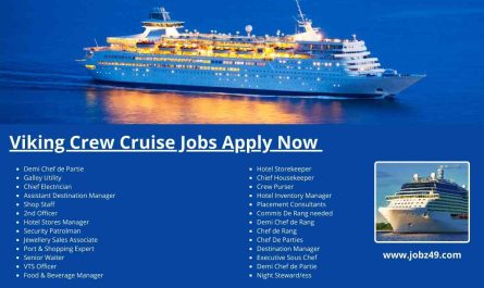 Viking Crew Cruise Line Jobs