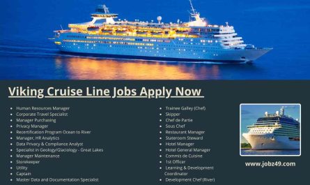  Viking Cruise Line Jobs Apply Now