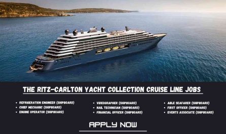 The Ritz-Carlton Yacht Collection Cruise Line Jobs