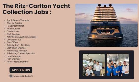 Now Hiring: Exceptional Roles Aboard The Ritz-Carlton Yacht Collection