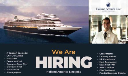 Holland America is Hiring — Launch Your Career on the High Seas