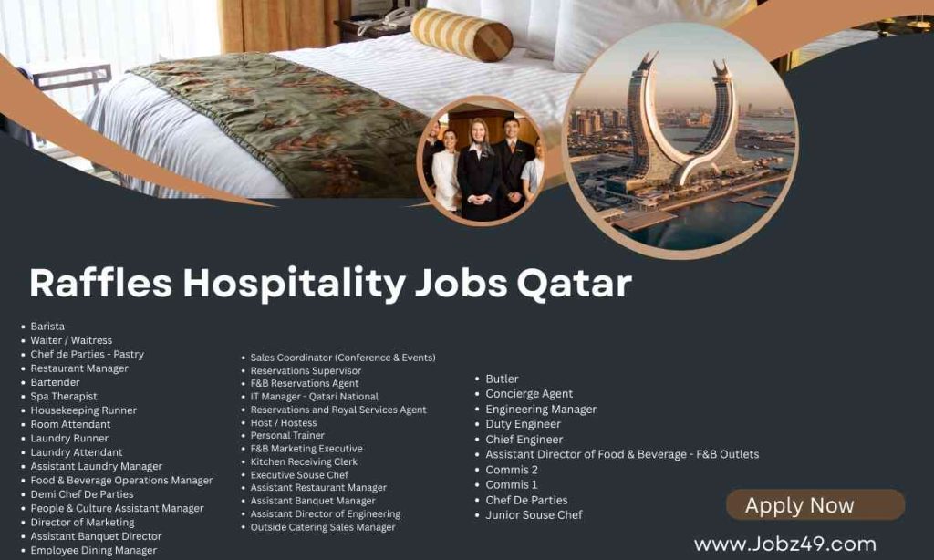 Raffles Hospitality Jobs Qatar