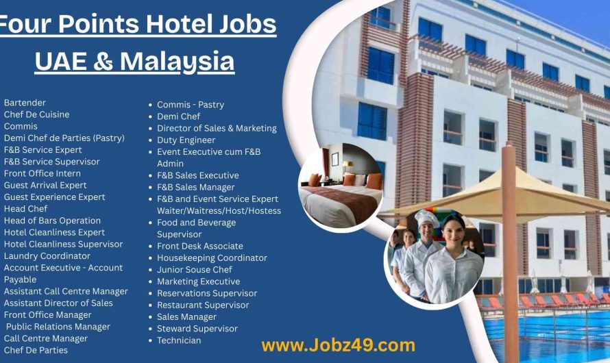 Four Points Hotel Jobs UAE & Malaysia