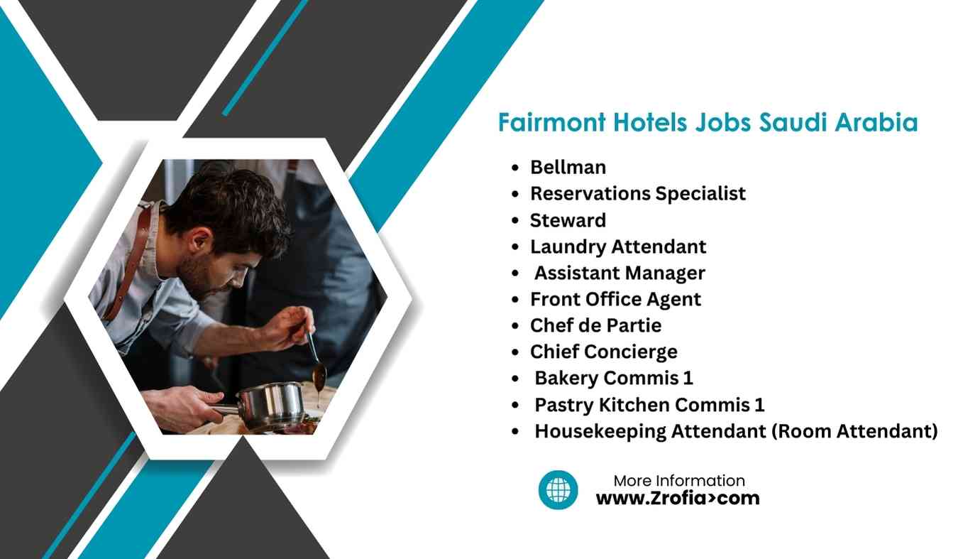 Fairmont Hotels Jobs Saudi Arabia