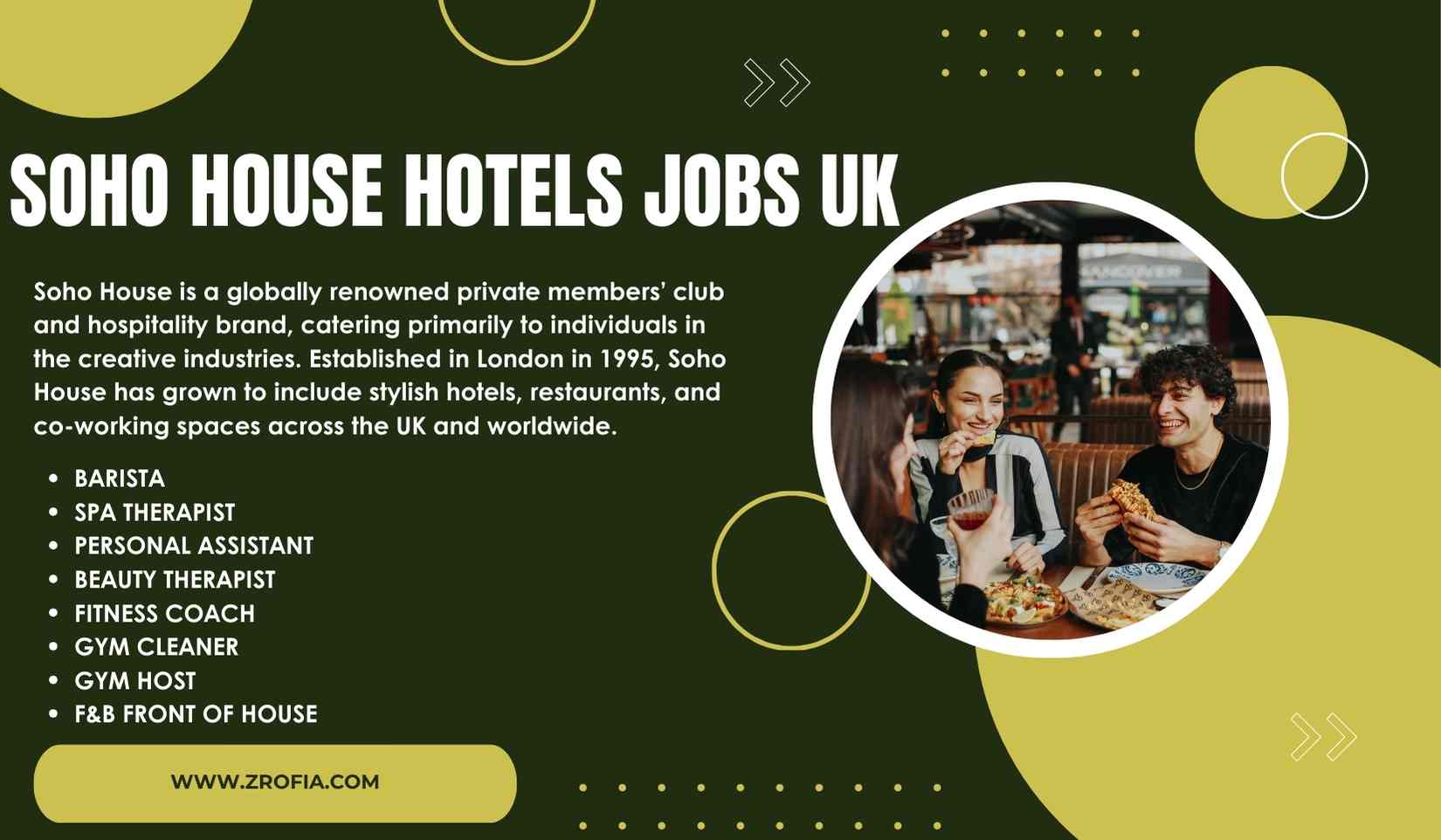 Soho House Hotels Jobs Uk