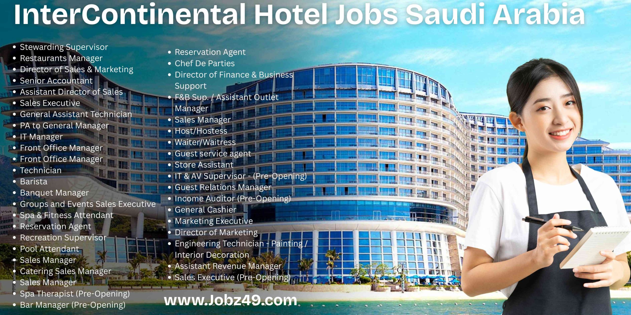 InterContinental Hotel Jobs Saudi Arabia